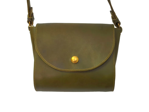 C/O. バイカラーレザーポーチ/Bicolor leather pouch